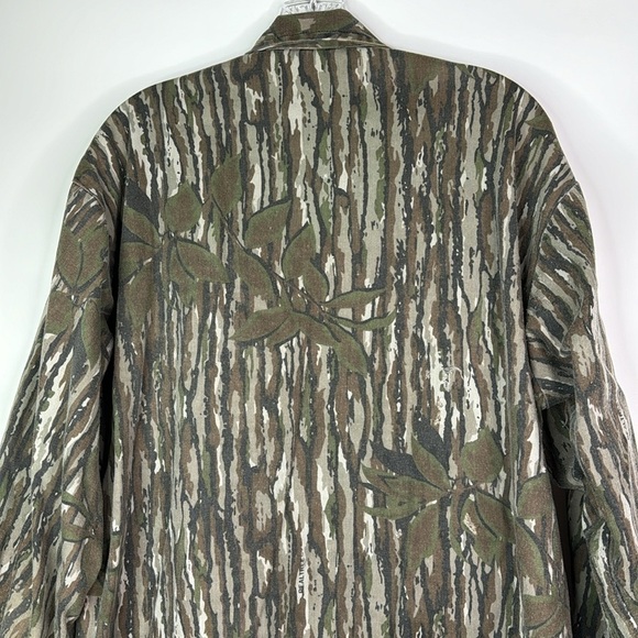 Vintage Buck Apparel Camo Long Sleeve Button Down Shirt XL - Picture 5 of 10